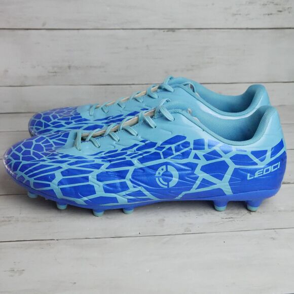 Leoci Cleats Mens Size 11 Lightweight Football Blue Shoes Outdoor Rugby Soccer main image 8